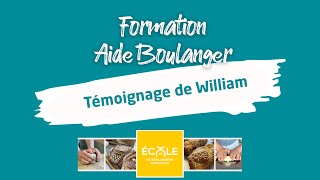 Témoignage de Pierre stagiaire de la formation quotAide Boulangerquot 4 semaines [upl. by Willman]