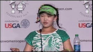 11YearOld Golf Prodigy Just Wants to Have Fun and Learn [upl. by Rickie567]