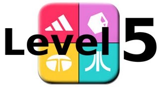 Logos Quiz Game  Level 5  Walkthrough  All Answers [upl. by Areemas914]