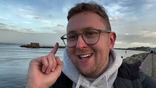 STORM CIARÁN ON A FERRY ⛴️ 🌊 Irish Ferries MV Oscar Wilde Rosslare Europort to Pembroke Dock [upl. by Htevi]