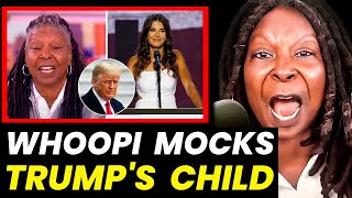 Whoopi Goldberg Attacks Trumps Granddaughter  The View Fires Whoopi Goldberg [upl. by Tonina213]