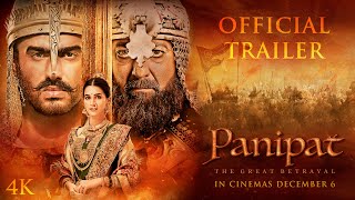 Panipat  Official Trailer Sanjay Dutt Arjun Kapoor Kriti SanonAshutosh GowarikerIn Cinema Now [upl. by Vevay]