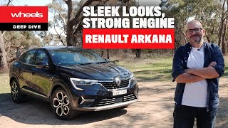 2021 Renault Arkana review  Wheels Australia [upl. by Yntrok419]