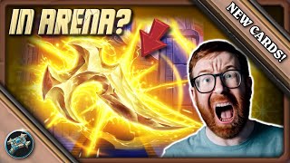 Yes I somehow cast Purified Shard in Arena FULL run  Hearthstone Arena [upl. by Dnomaid959]