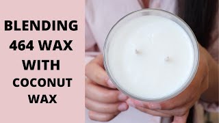 Experimenting with BLENDING WAXES  SOY amp COCONUT WAXES [upl. by Ecyar20]