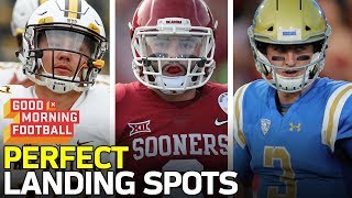 Top QB Prospects Perfect Team Fits  NFL Network [upl. by Euqnom]