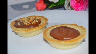 CROSTATINE CON NUTELLA  RICETTA FACILE  Maria Grazia [upl. by Harv417]