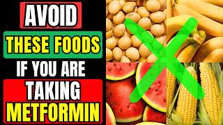 🚫 METFORMIN  Foods To AVOID While Taking It [upl. by Naziaf]