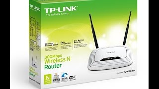 TPLink WR841N  WR841ND 300Mbps Wifi Router Overview Setup And Configuration [upl. by Nada]