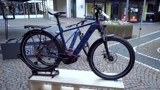 EBike Husqvarna Gran Tourer 5 Trekking Shimano EP8 und Cross Tourer 5 Review [upl. by Donielle]