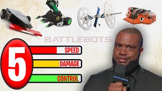 5 Best Battlebot Robots of 2023  Detailed Stats [upl. by Anaerdna]