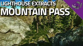 Mountain Pass  Lighthouse Extract Guide  Escape From Tarkov [upl. by Imogene]