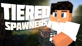 Tiered Spawners Plugin  Minecraft [upl. by Airtal721]