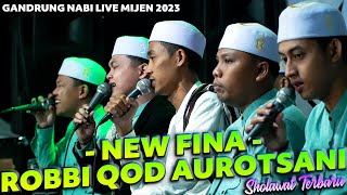 NEW FINA amp ROBBI QOD AUROTSANI GANDRUNG NABI LIVE MIJEN KUDUS 2023 🔥 [upl. by Neenwahs]