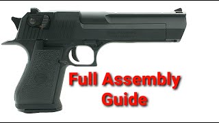 WETech  Cybergun Licensed Desert Eagle Disassembly  Tips amp Tricks [upl. by Yalhsa881]