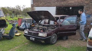 EL FIAT UNO INCENDIADO 🔥 ASI QUEDO [upl. by Rockwood495]