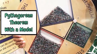 Pythagorean Theorem With a Model  Project Based Learning  Quick Learning [upl. by Mcnully223]