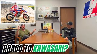 Shop Talk  What Bike will MX World Champ Jorge Prado Ride in 2025 [upl. by Mmada]