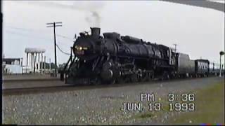 Frisco 1522 in Galesburg Railroad Days 1993 [upl. by Carlye626]