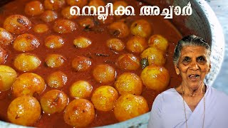 നെല്ലിക്ക അച്ചാർ  Tasty kerala Gooseberry Pickle  Annamma chedathi special [upl. by Mohkos]