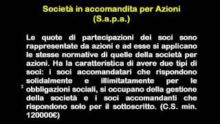 Introduzione alle società di capitali [upl. by Barnie768]