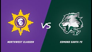 Northwest Classen Boys Basketball vs Edmond Santa Fe [upl. by Neersan]