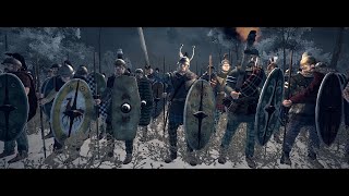 Roman Legions Decimated by Germanic Tribes  Total War [upl. by Asyram]