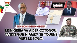 Tensions BéninNiger  Le Nigéria va aider Cotonou tandis que Niamey se tourne vers le Togo [upl. by Goodkin]