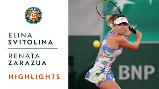 Elina Svitolina vs Renata Zarazua  Round 2 Highlights I RolandGarros 2020 [upl. by Eran]