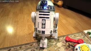 Star Wars R2D2 Interactive Astromech Droid [upl. by Suoivatra734]