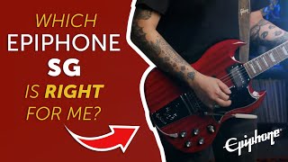 Which Epiphone SG Is Best For You In 2024 Why buy an Epiphone SG Epiphone SG Buying Guide [upl. by Nnaeiluj]