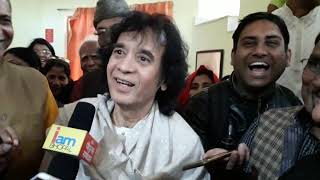 Zakir Hussain Interview in Bhopal [upl. by Shoshana]