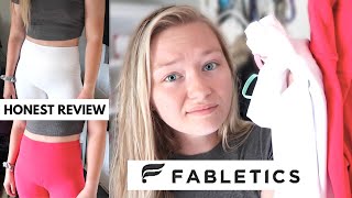 Brutally Honest Review of FABLETICS Leggings [upl. by Anertal130]