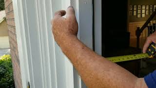 How to measure door jamb width depth [upl. by Michiko]