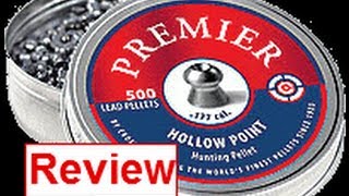 Crosman Premier Hollow Point Pellets Review [upl. by Cathe196]