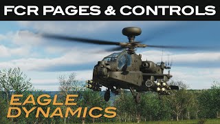 DCS AH64D  Fire Control Radar Pages amp Controls [upl. by Mattland]