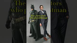 Top 5 Batman actors🔥 shortvideo batman actor filmactor best [upl. by Freeland]