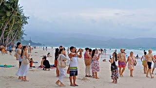 Look This is BORACAY White Beach on September 5 2024 510pm Walk Gumanda na ang Panahon Daming Tao [upl. by Odlawso482]