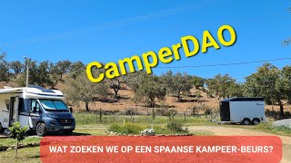 057 Overwinteren 2324 We bezoeken een Spaanse kampeer beurs [upl. by Alver]