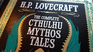 The Complete Cthulhu Mythos Tales  Barnes amp Noble Leatherbound review [upl. by Milli]