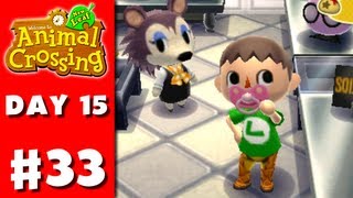 Animal Crossing New Leaf  Part 33  Pacifier Nintendo 3DS Gameplay Walkthrough Day 15 [upl. by Nnylhsa]