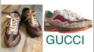 GUCCI GG Rhyton luxury gucci shoes [upl. by Etnaed135]