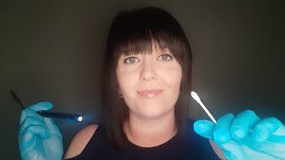 ASMR Light Triggers Personal Attention amp Gloves  Counting Eyelashes amp Freckles [upl. by Raymonds]