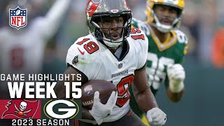 Tampa Bay Buccaneers vs Green Bay Packers Game Highlights  NFL 2023 Week 15 [upl. by Itsuj]