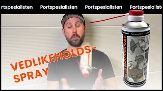 Vedlikeholdsspray fra Portspesialisten [upl. by Iak]