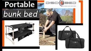 Review DiscOBed Camping Cots  Sleeping and Camping [upl. by Riedel]