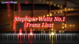 Franz Liszt  Mephisto Waltz No1 Piano Musics [upl. by Dnilasor132]