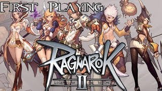 Ragnarok Online II OBT First Playing [upl. by Celestia446]