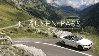 Driving the Klausen Pass in the Swiss Alps [upl. by Azer]