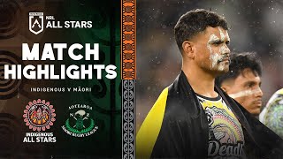 NRL All Stars 2024  Indigenous All Stars v Māori  Match Highlights [upl. by Leiso]